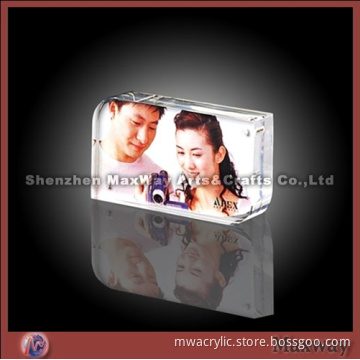 Square Small Elegant Acrylic Picture Frame